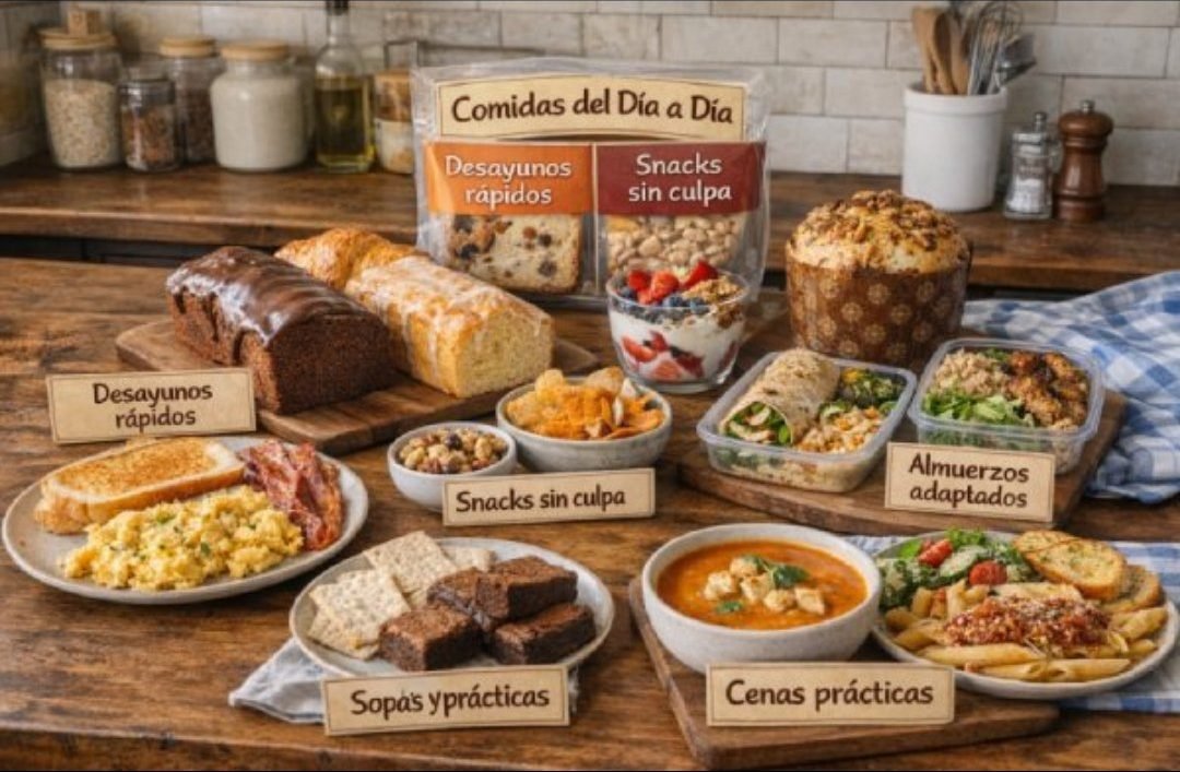 Comidas del día a día adaptadas